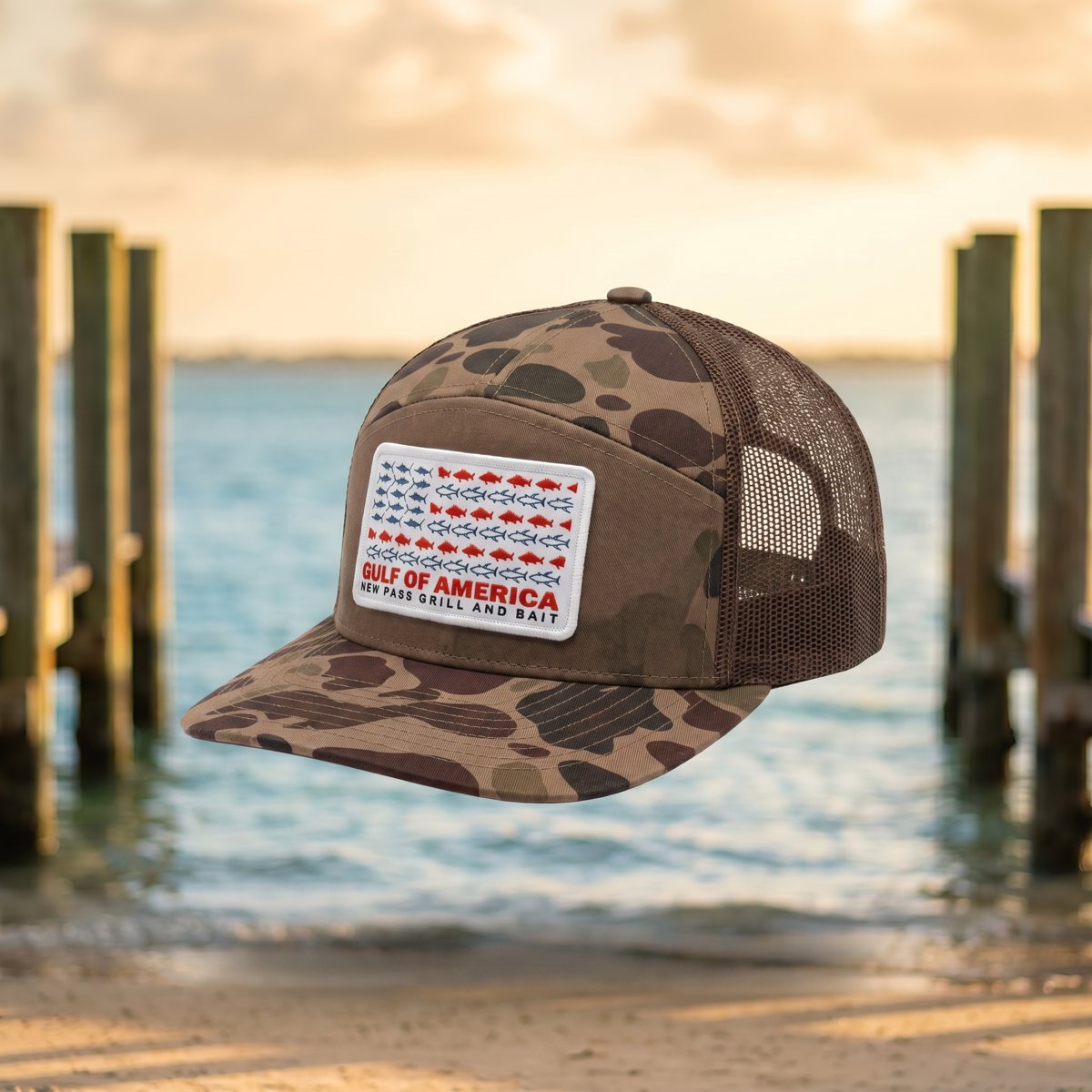 Camo Snapback — New Pass apparel