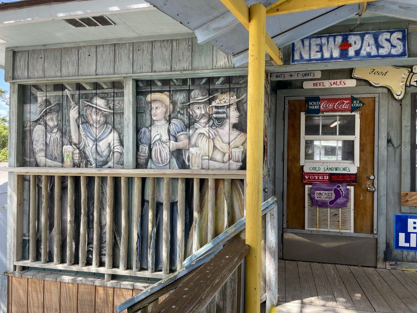 The New Pass storefront entrance